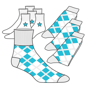 Custom socks