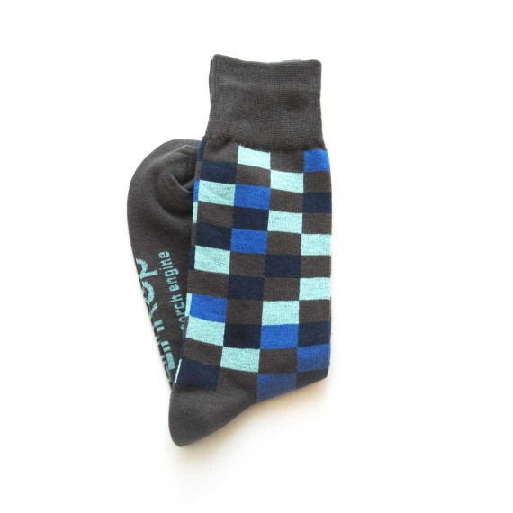 Custom dress socks in crew length