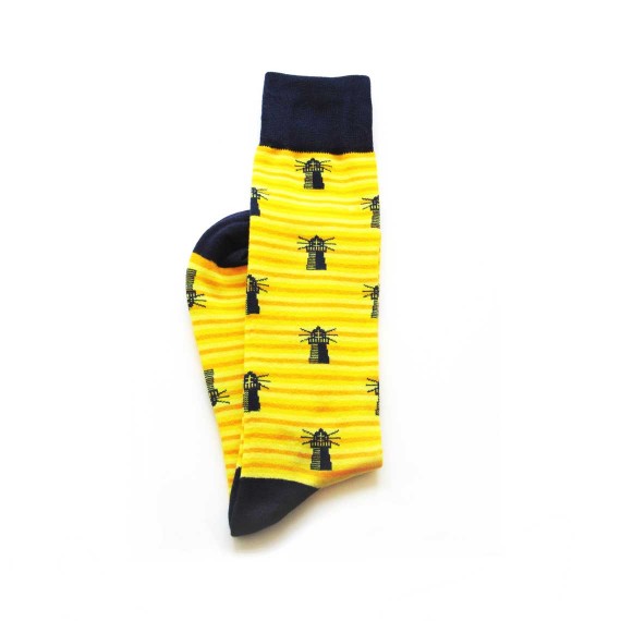 Custom dress socks in mid-calf length