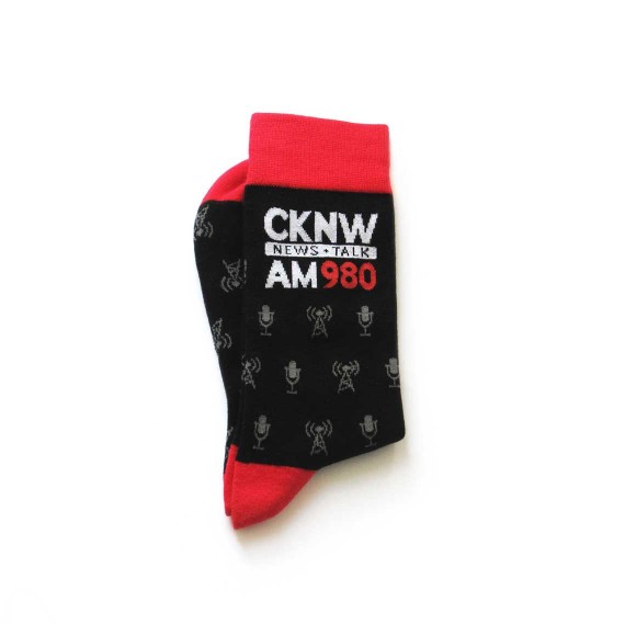 Custom dress socks in crew length