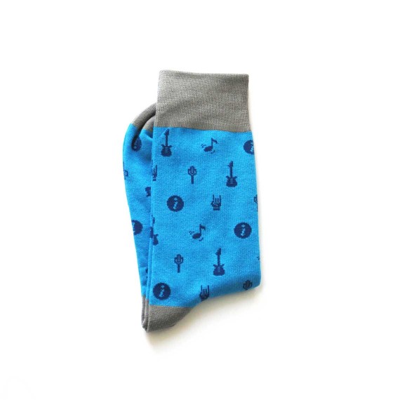 Custom dress socks in crew length