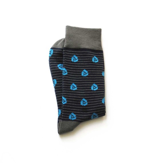 Custom dress socks in crew length