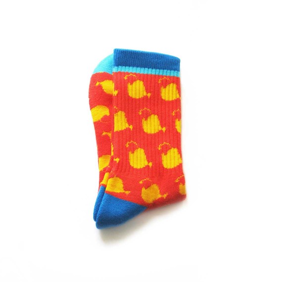 Custom sport socks in crew length