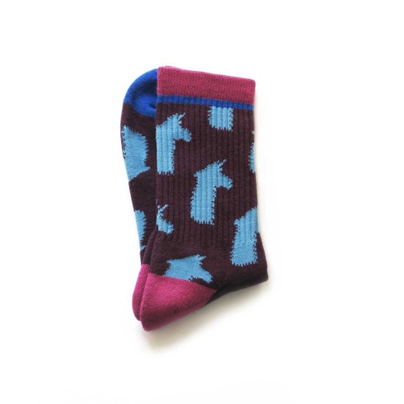 Custom sport socks in crew length