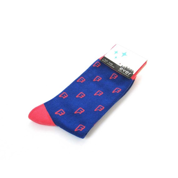 Custom printed sock tag