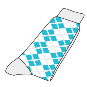 Pre-production sock sample